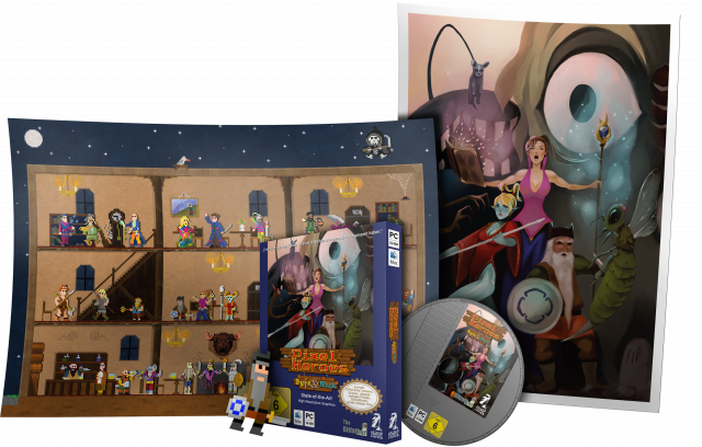 Die Limited Edition von Pixel Heroes: Byte & Magic ist ab heute im HandelNews - Spiele-News  |  DLH.NET The Gaming People