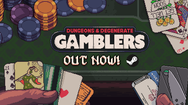 GO ALL IN - DUNGEONS & DEGENERATE GAMBLERS LAUNCHES TODAYNews  |  DLH.NET The Gaming People