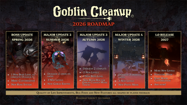 GOBLIN CLEANUP VALENTINES DAY UPDATE