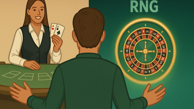 Lucky Green: Live Dealer vs. RNG – Which Ones Right for You?