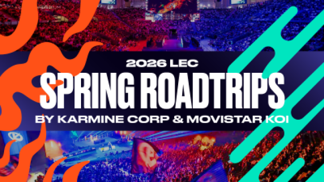 Riot Games gibt weitere Roadtrips für die LEC 2026 bekannt
