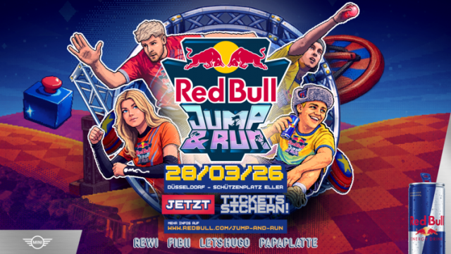 Red Bull Jump & Run geht in die zweite Runde