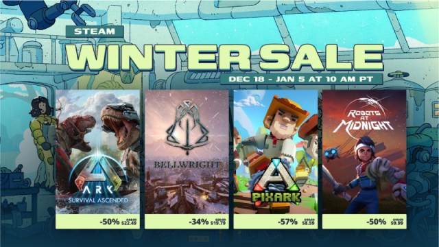 Snail Games USA Brings Big Savings to the Steam Winter Sale