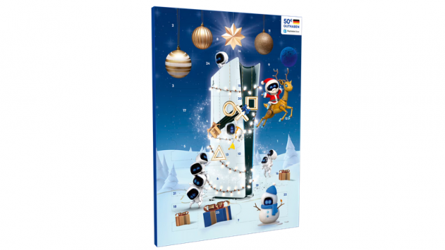 PlayStation Guthaben-Adventskalender 2025 ab sofort im Handel erhältlich