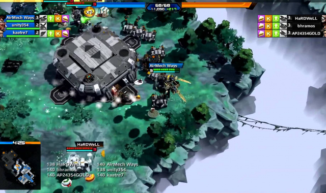 Ubisoft und Carbon Games veröffentlichen Airmech Arena für Xbox 360