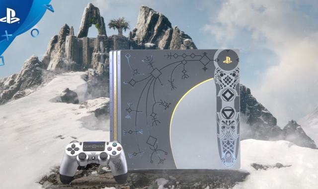 Sony Is Releasing A  Limited Edition, God Of War themed PS4 Pro Bundle
