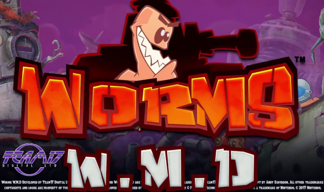 Worms W.M.D. Blasts Its Way To The Switch!