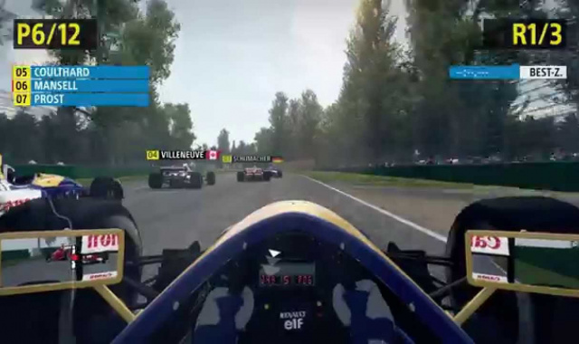 Die DLH.Net-Racing-Week Tag 4 - F1 2013 Codemaster Williams FW14 aus dem 90er DLC