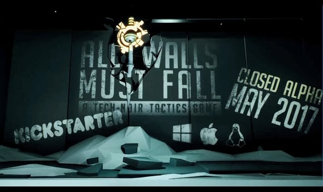 Tech-Noir Tactics Game All Walls Must Fall Goes Live on Kickstarter