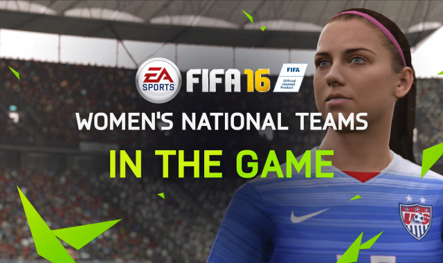 EA Announces FIFA 16 to Include Womens National Teams