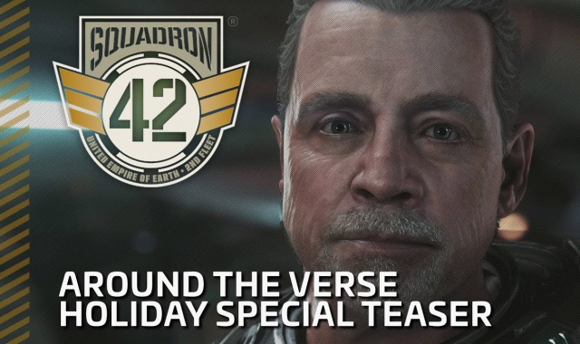 Space Combat Game, Squadron 42 Stars Mark Hamill, Gillian Anderson, Gary Oldman & More!