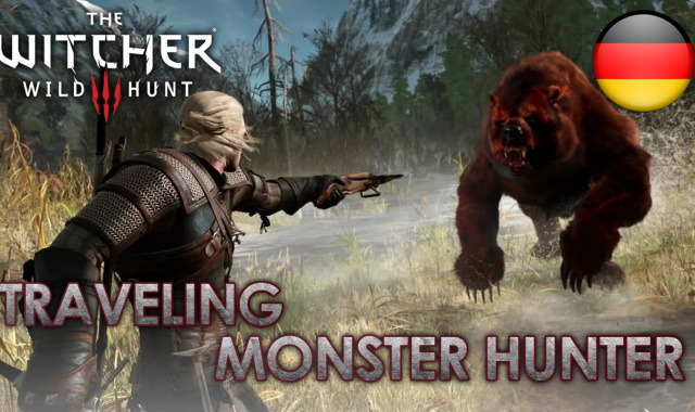 The Witcher 3: The Wild Hunt - PS4/XB1/PC - Travelling Monster Hunter (Dev Diary German)