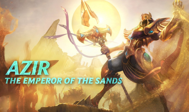 New League of Legends Champion Spotlight: Azir, Emperor of Sands