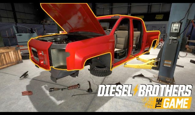 Bro Truck Building Sim, Diesel Brothers Drops May 10th