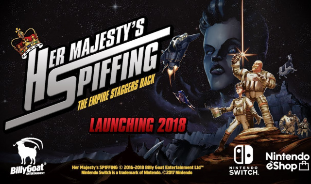 Comical Point And Click, Her Majestys Spiffing Arrives On The Switch