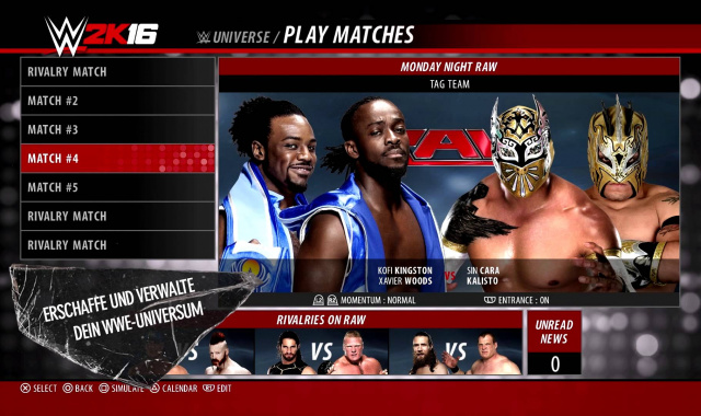 WWE 2K16 jetzt erhältlich
