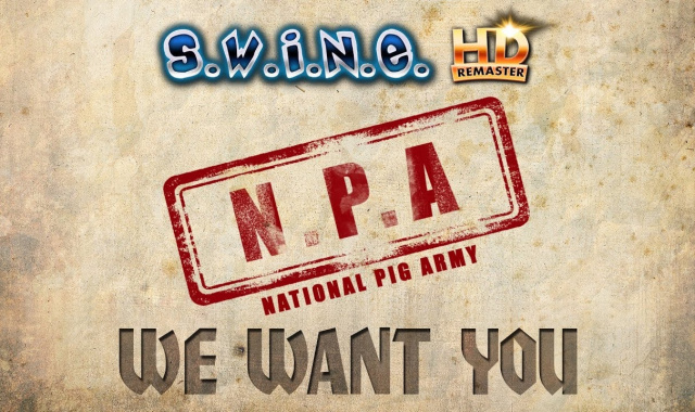 S.W.I.N.E. HD Remasters National Pig Army Trailer Brings The Hot Porky Chaos