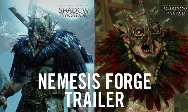 Nemesis Forge Announces Allowing Players to Bring Their Arch Enemy from Middle-earth: Shadow of Mordor into Middle-earth: Shadow of War; Free Play Days & Sale Details