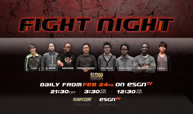 ESGN - Super Street Fighter IV Arcade Edition schlägt sich in die Fight Night zurück