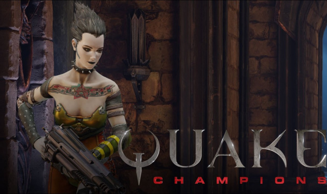 Quake Champions – Introducing Slash, the Roller Queen of the Arenas