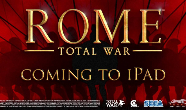 ROME: Total War Coming to iPad!