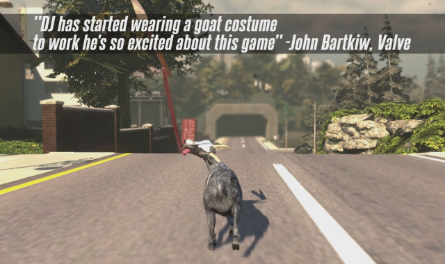 Goat Simulator coming to Steam this spring!