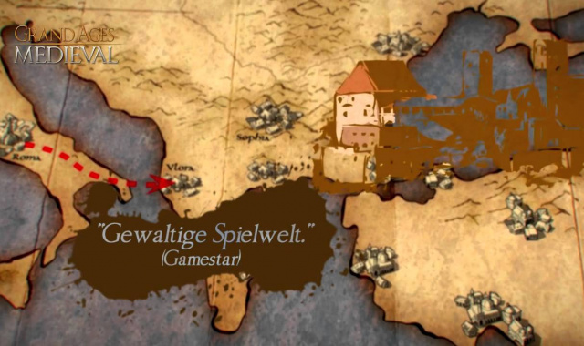 GRAND AGES: MEDIEVAL - Strategie-Epos für PlayStation 4 erschienen