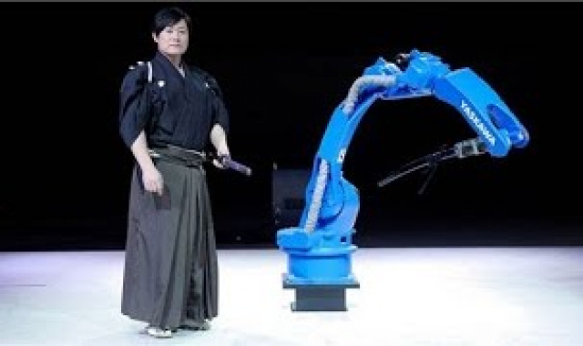Watch A Robot Square Off Against A Master Swordsman