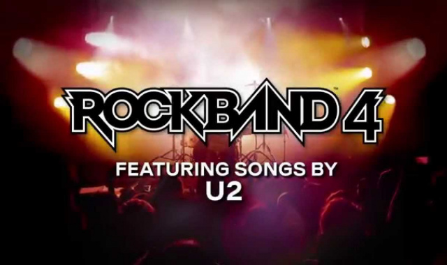 U2 Coming to Rock Band 4