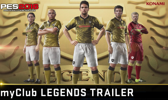 Soccers Finest Available to all myClub Players as Baggio, Carlos, Figo, Inzaghi and Kahn Now Offered in PES 2016s Legends Promotion